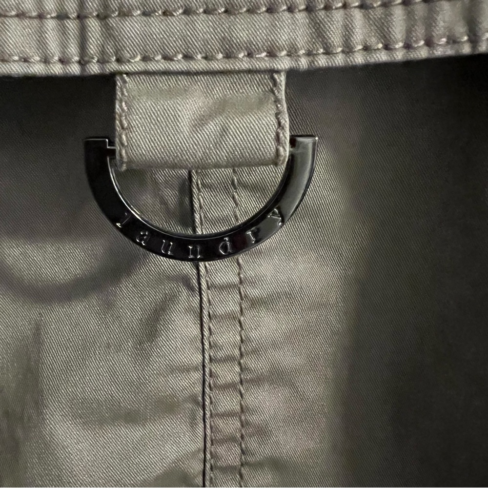 Laundry By Shelli Segal Olive Utility Jacket - Picture 5 of 7